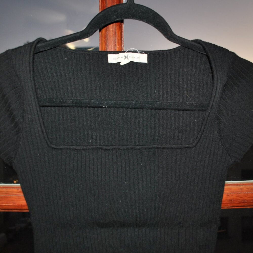 Y2K Ribbed Top - Picture 3 of 4